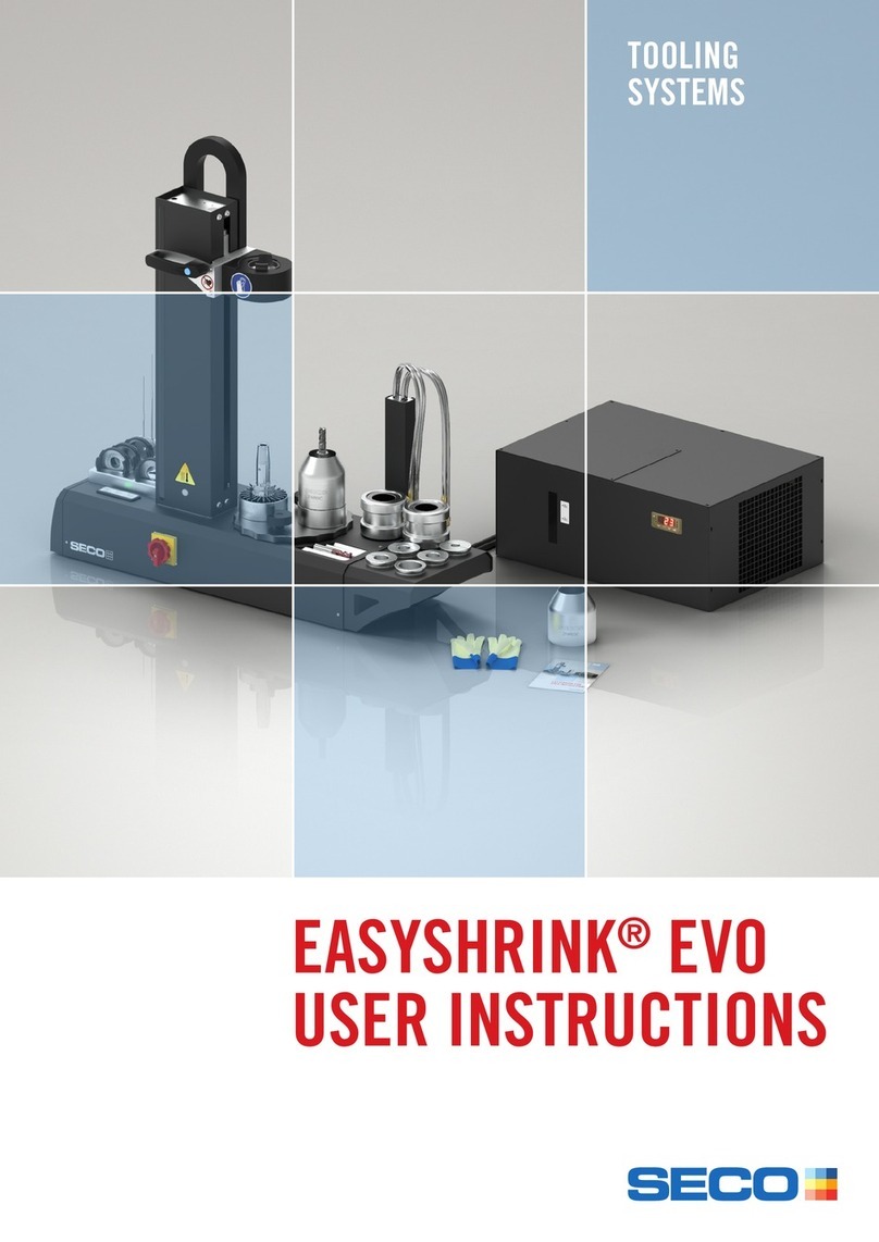 Seco EASYSHRINK EVO User instructions