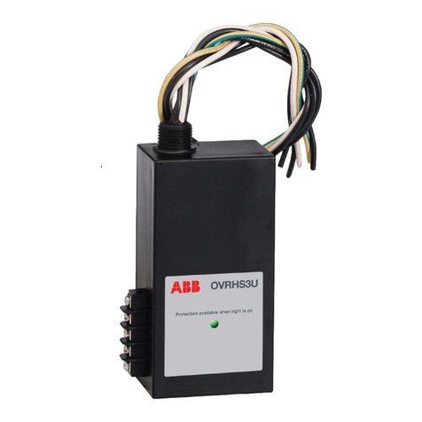 ABB OVRHS3 Series User manual