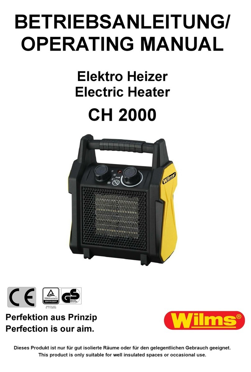 WILMS CH 2000 operating manual