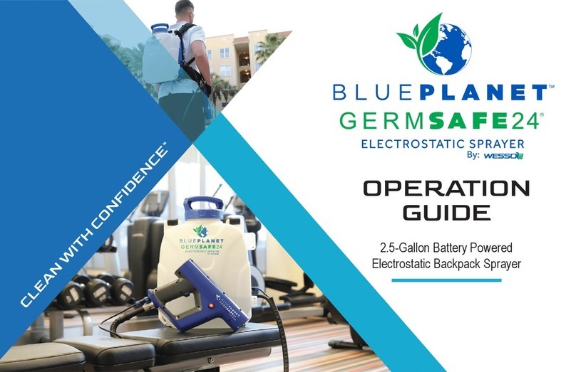 Wessol BLUEPLANET GERMSAFE24 Operation guide