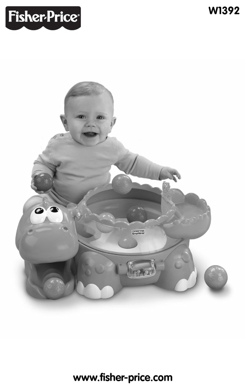 Fisher-Price HEAD SPINNERTAIL W1392 User manual