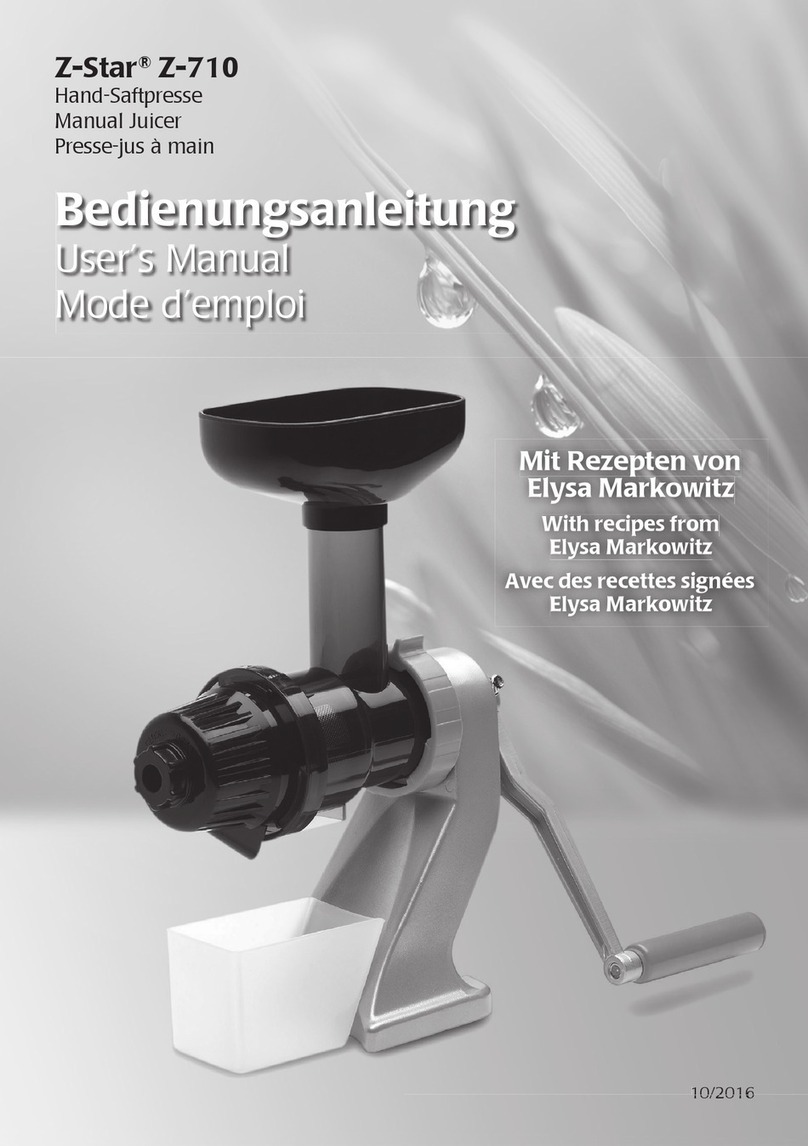 Keimling Naturkost Z-Star Z-710 user manual