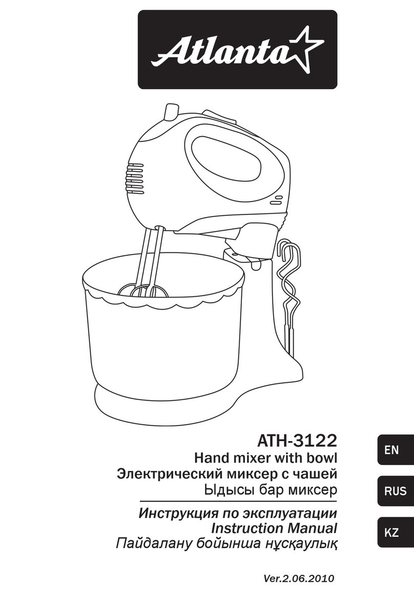 Atlanta ATH-3122 instruction manual