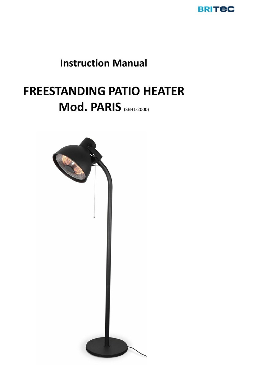 Britec PARIS instruction manual