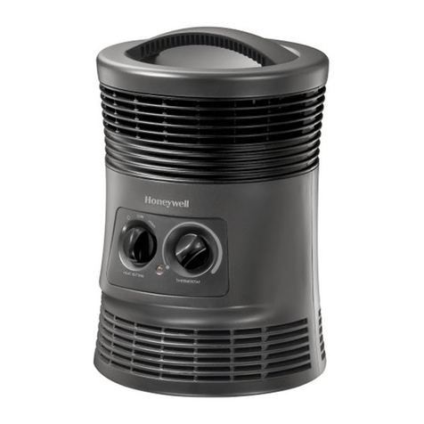 Honeywell 360 Surround Heat HHF360 Series User manual