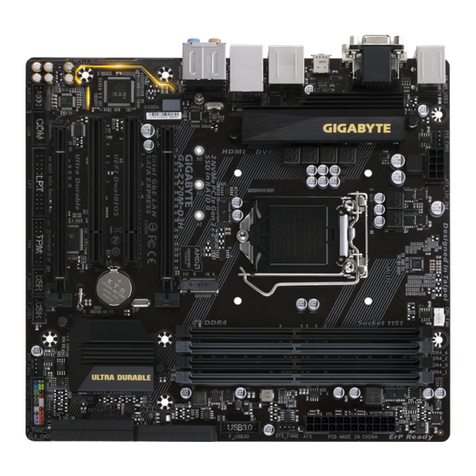 Gigabyte GA-Z270M-D3H user manual