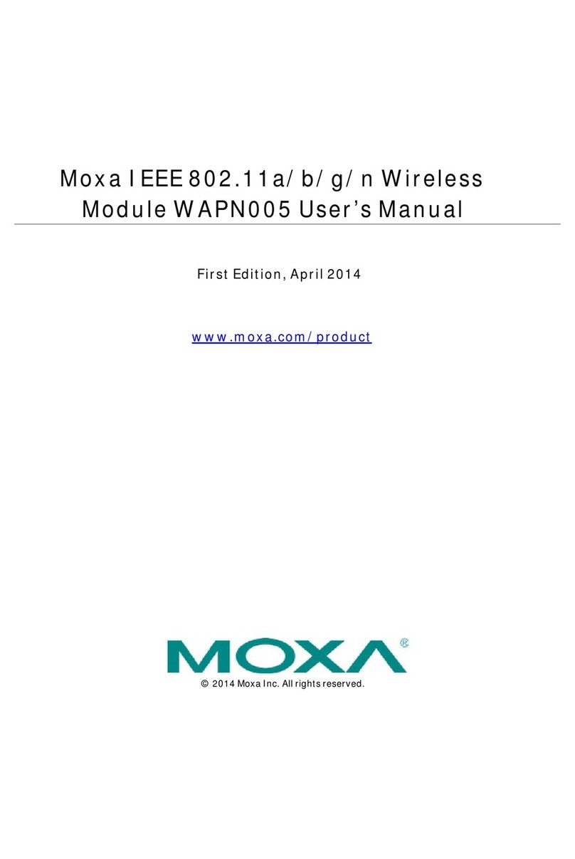 Moxa Technologies WAPN005L user manual