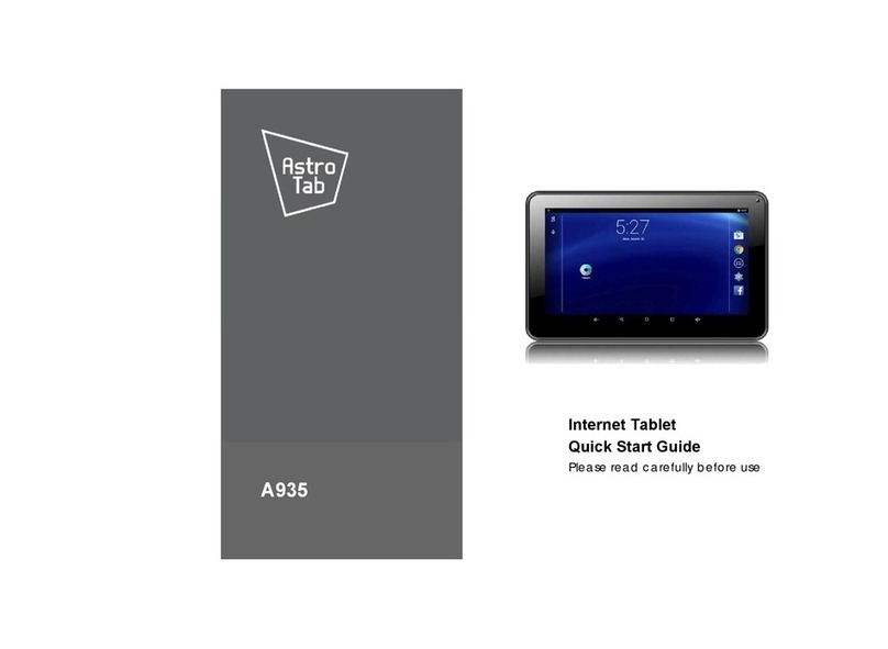 Astro Tab A935 User manual