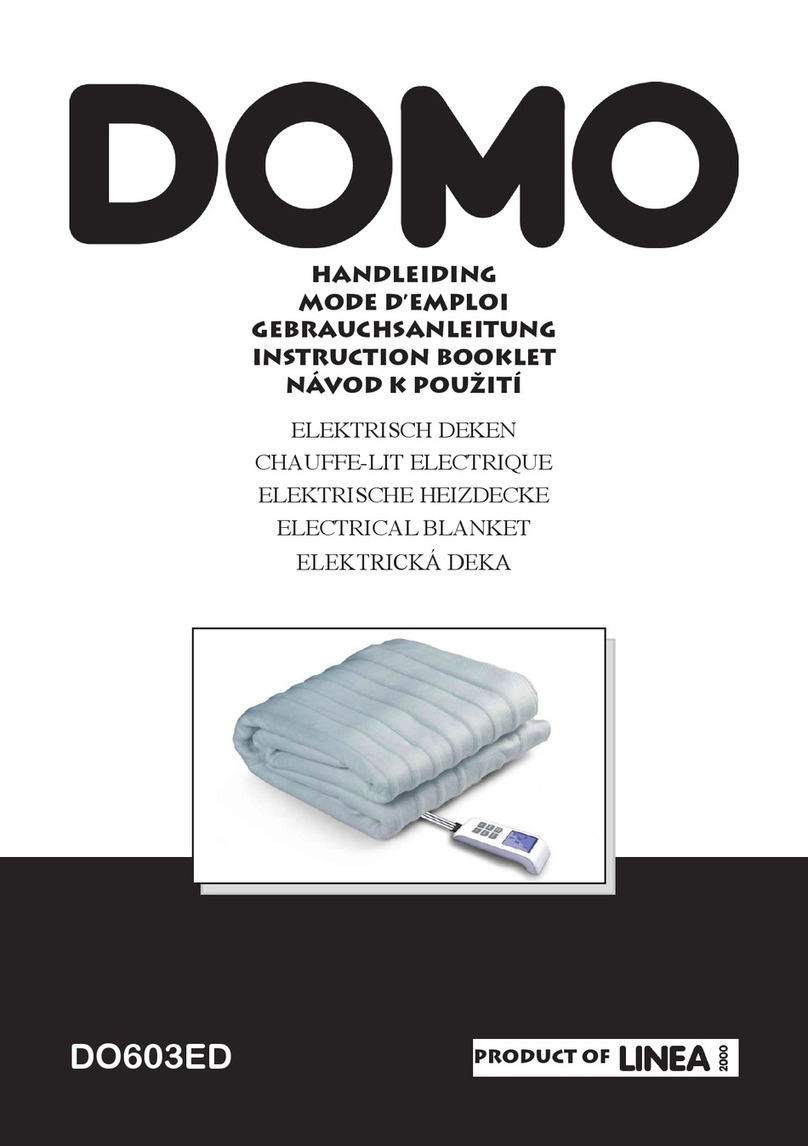Linea 2000 DOMO DO603ED Instruction booklet