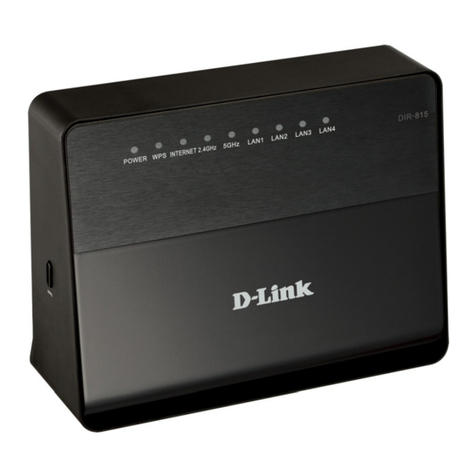 D-Link DIR-815 User manual D-Link DIR-815 User manual