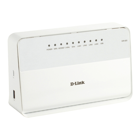 D-Link SharePort DIR-825 User manual