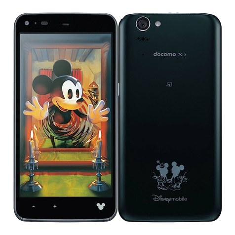 Docomo DisneyMobile SH-05F User manual