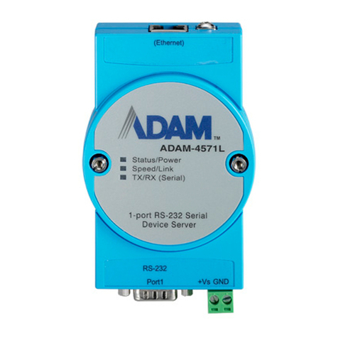 Advantech ADAM-4571L User manual