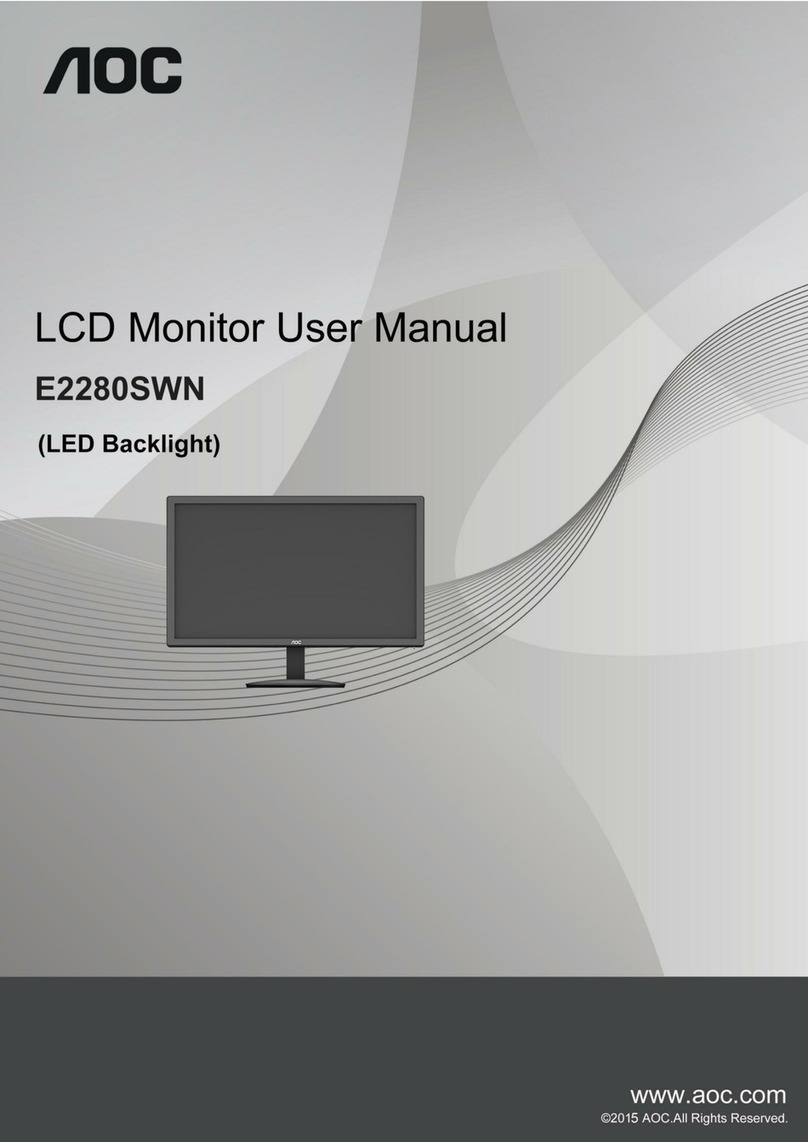 AOC E2280SWN User manual