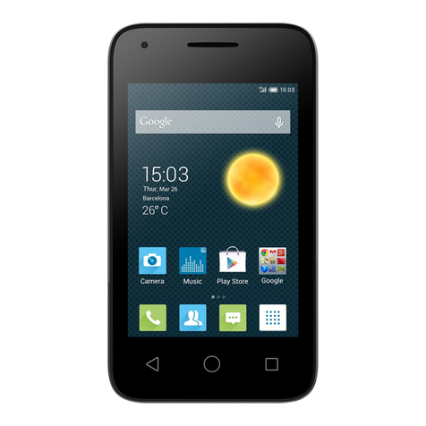 Alcatel OneTouch 4009X User manual