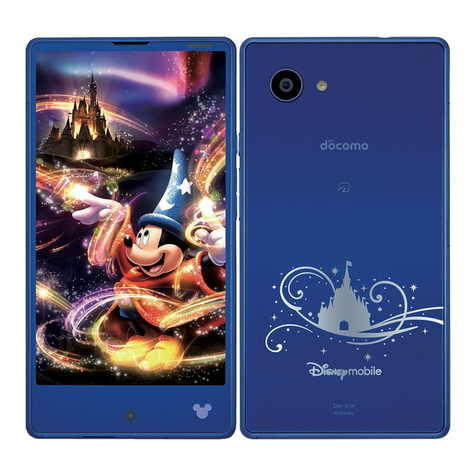 Docomo DisneyMobile DM-01H User manual