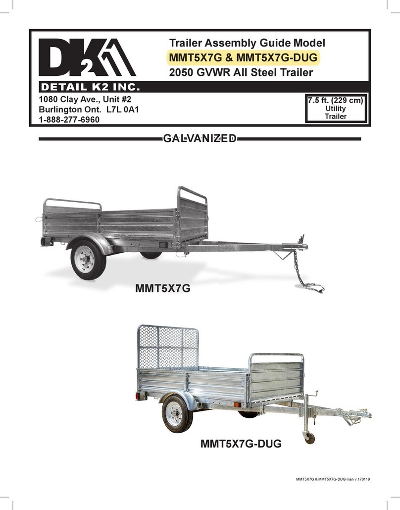 DETAIL K2 MMT5X7G-DUG User manual