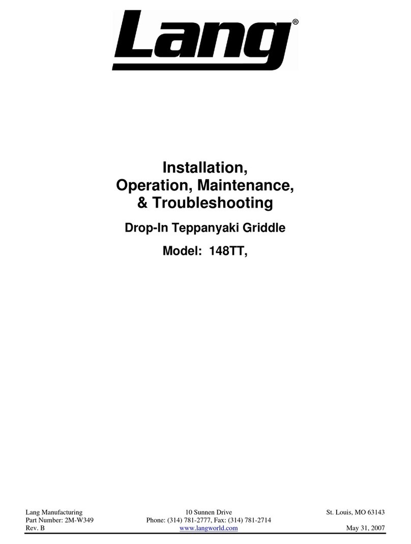 Lang 148TT Operating instructions