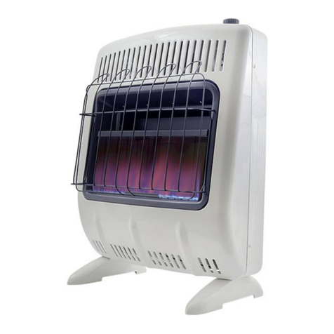 MrHeater MHVFBF20NGBT Operating instructions and owner's manual