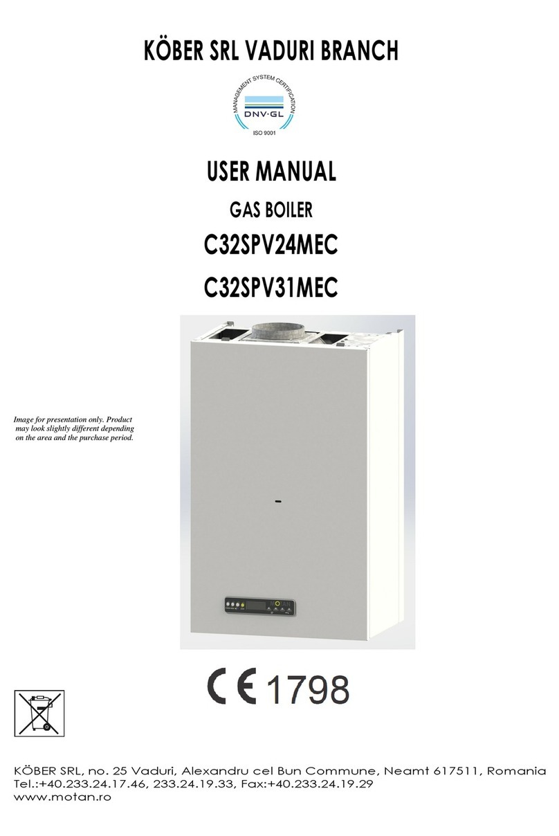 Kober C32SPV24MEC user manual