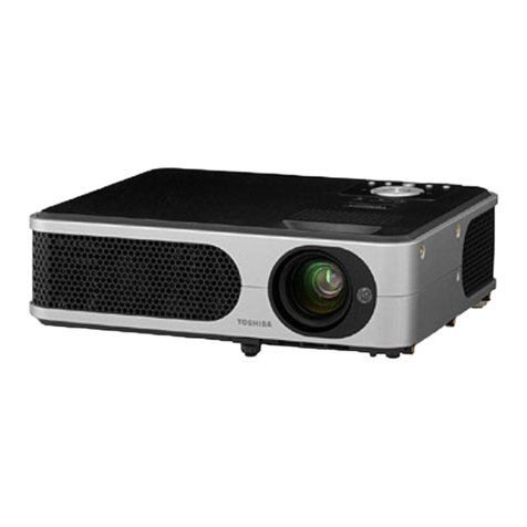 Toshiba TLP-X3000 User manual