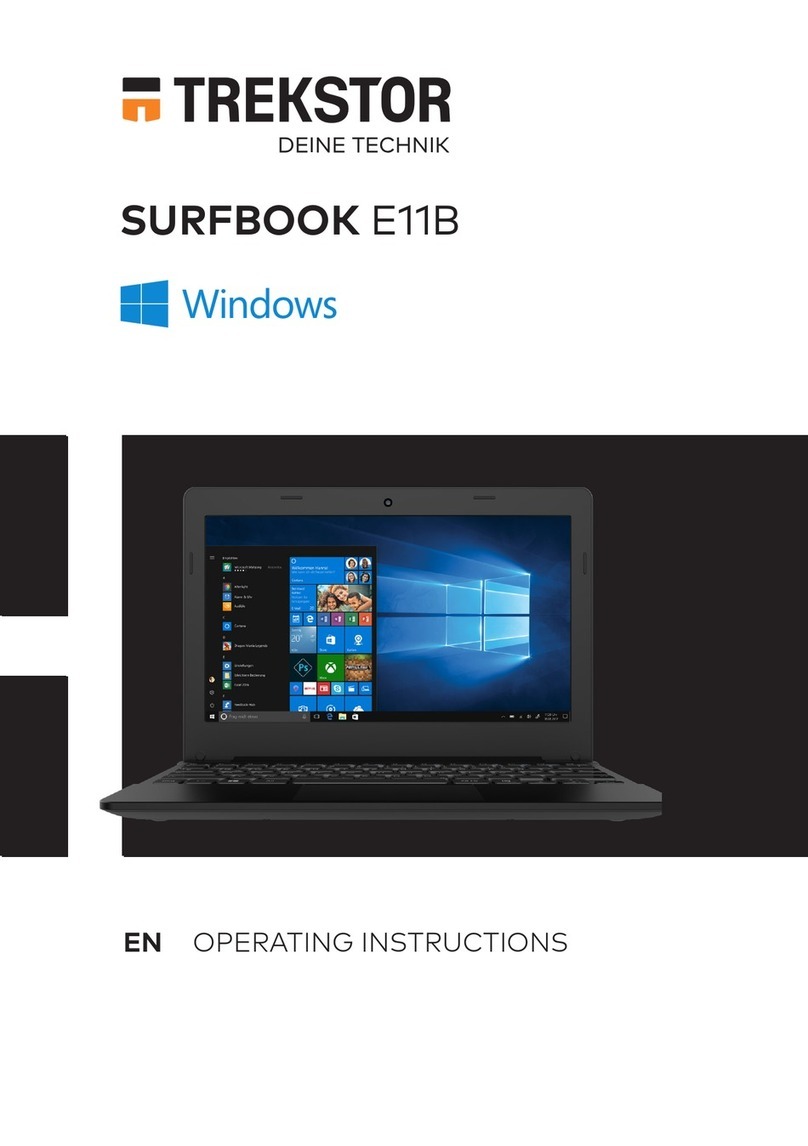 TrekStor SURFBOOK E11B-CO User manual TrekStor SURFBOOK E11B-CO User manual