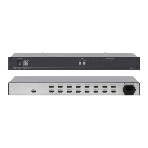 Kramer VM-16H User manual