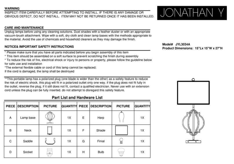 JONATHAN Y JYL3034A manual