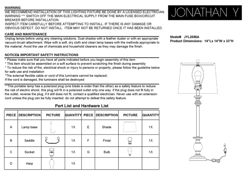 JONATHAN Y JYL2056A User manual