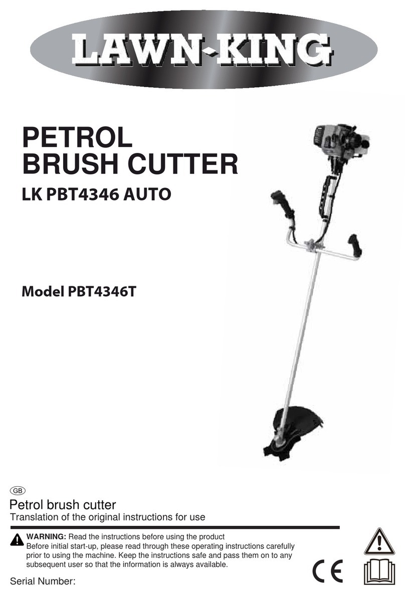 Lawn-King PBT4346T Instructions for use