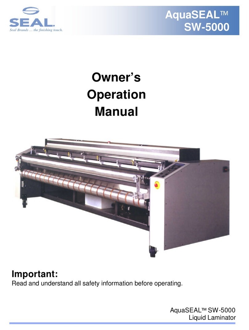 SEAL AquaSEAL SW-5000 User manual