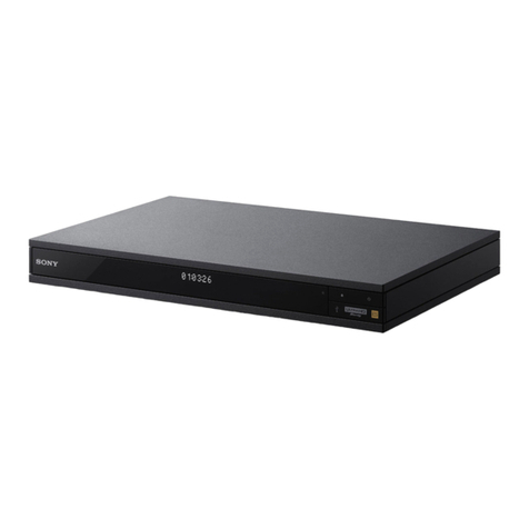 Sony UBP-X1000ES User manual