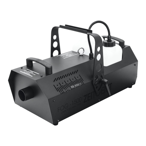 EuroLite ZEITGEIST FOG-1500 User manual