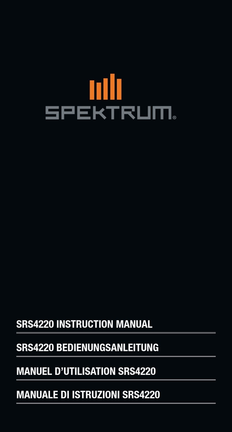 Spektrum SRS4220 instruction manual