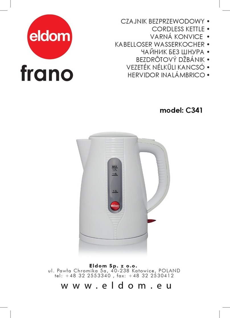 Eldom frano C341 User manual