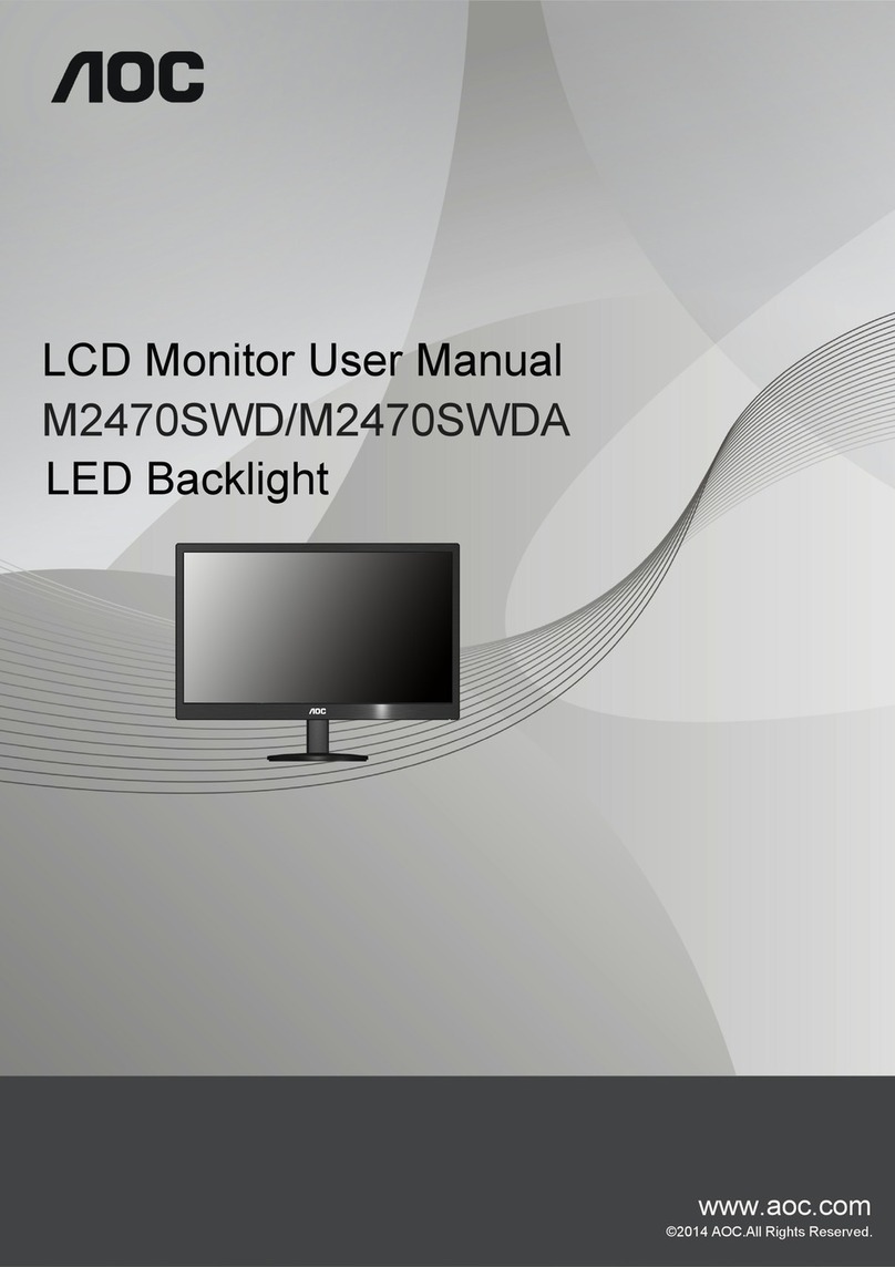 AOC M2470SWD User manual
