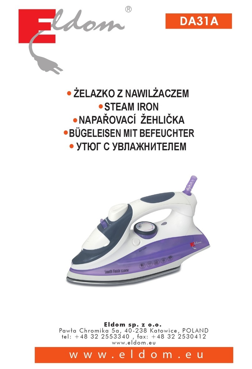 Eldom DA31A instruction manual