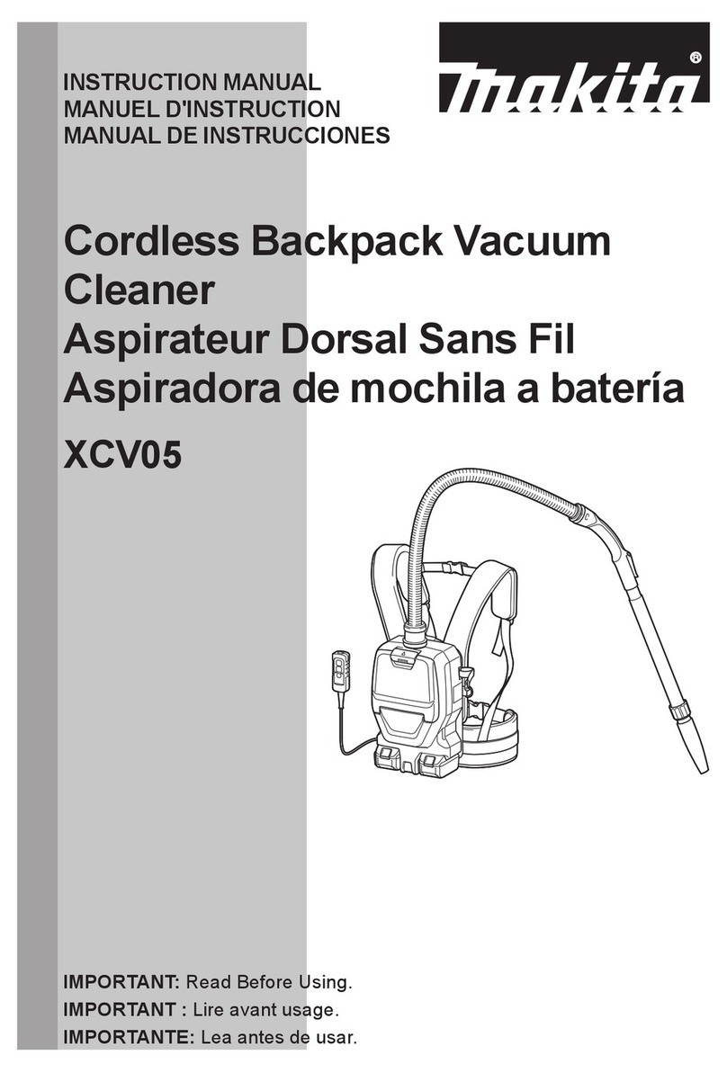 Makita XCV05 instruction manual