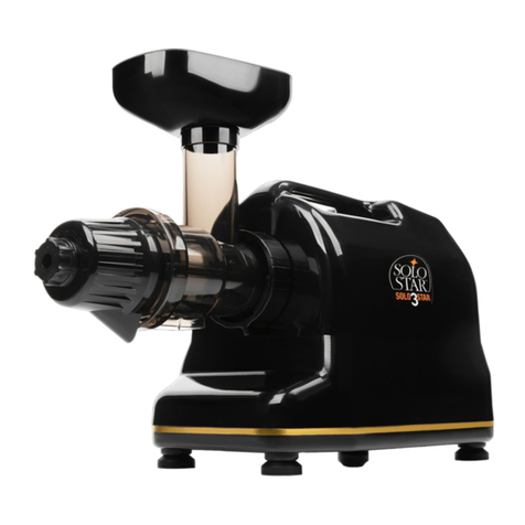 Tribest Solostar-3C SS-9113 Operation manual