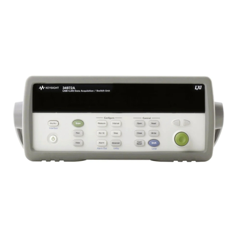 Keysight 34972A user guide
