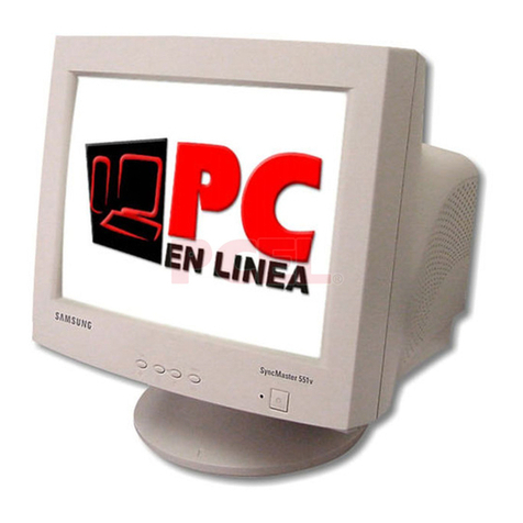 Samsung SyncMaster 551v User manual