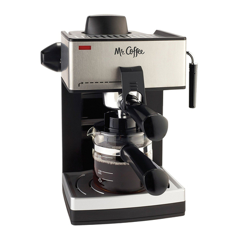 Mr. Coffee ECM160 User manual