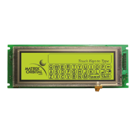 Matrix Orbital GLT24064 User manual