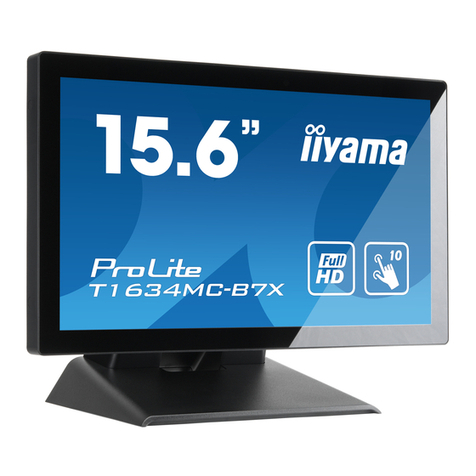 Iiyama ProLite T1634MC-B7X User manual