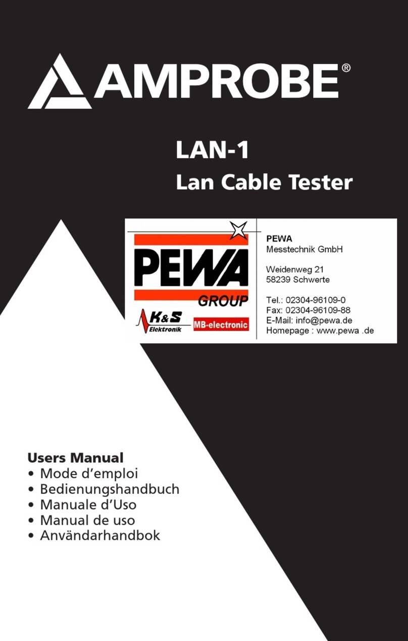 PEWA Amprobe LAN-1 user manual