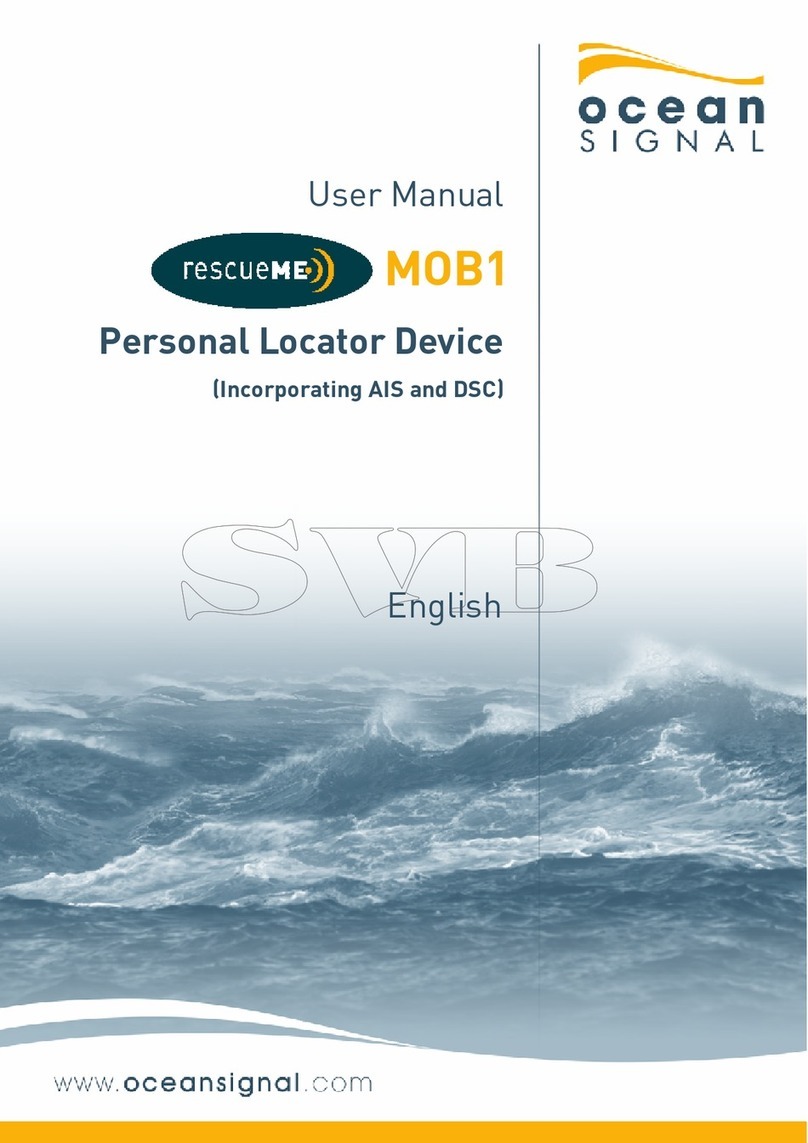 Ocean Signal AIS-MOB1 user manual Ocean Signal AIS-MOB1 user manual