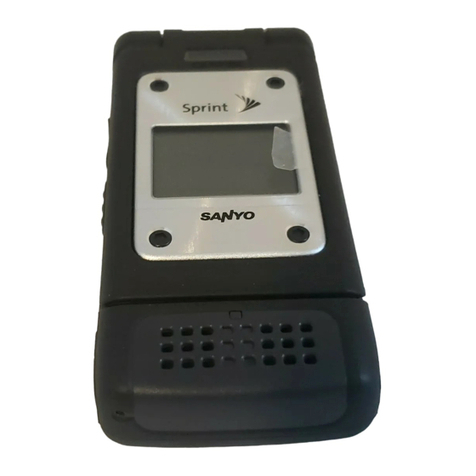 Sprint SANYO PRO700 User manual