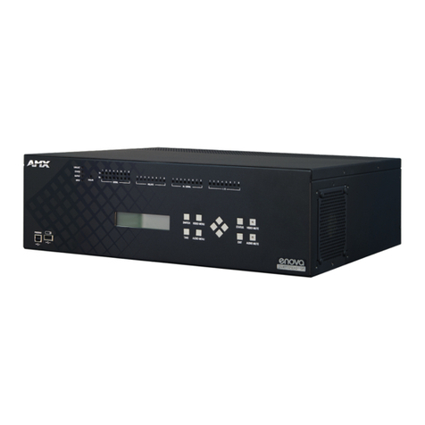 Harman AMX ENOVA DVX-3250HD-SP quick start guide