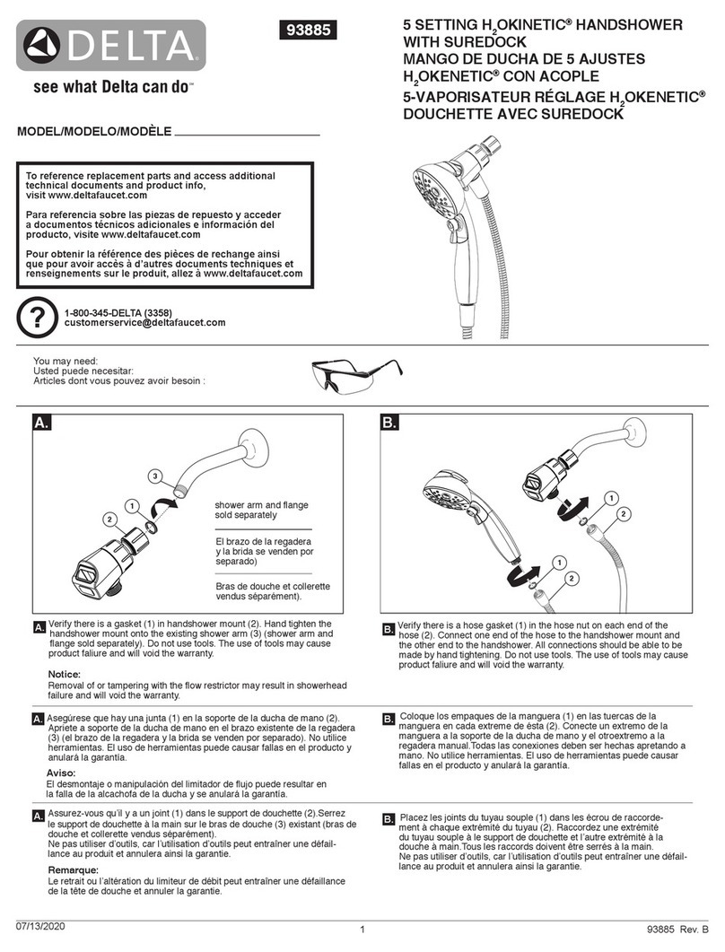 Delta SureDock 75507SN User manual
