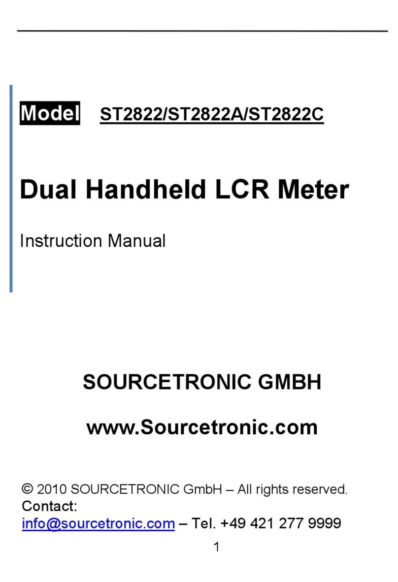 Sourcetronic ST2822 User manual Sourcetronic ST2822 User manual